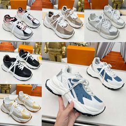 Zapatos de diseñador Run 55 zapatillas de deporte zapatos de hombre zapatillas de mujer suela de goma zapato casual 36-45 con caja 483