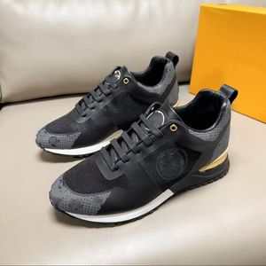 Designer schoenen RUN AWAY sneakers vrouwen Luxe lederen canvas Lace-up luxe Sneaker Heren Schoenen merk Casual Trainer Maat 35-45 13