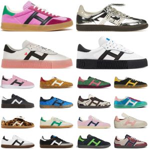 Chaussures de créateurs Samb Hommes Sambaroses Femmes Pays de Galles Bonner Valentine Green Rose Léopard Vegan Noir blanc Chaussures Chaussures Sneakers Trainers DGHAT