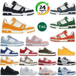 Chaussures de créateurs Chaussures Emed Trainer Sneaker Triple Outdoor Blanc Noir Bleu Ciel Vert Denim Rose Rouge S Baskets Casual Ly Low Plate-forme Taille de chaussure 36-45 s hoe ize