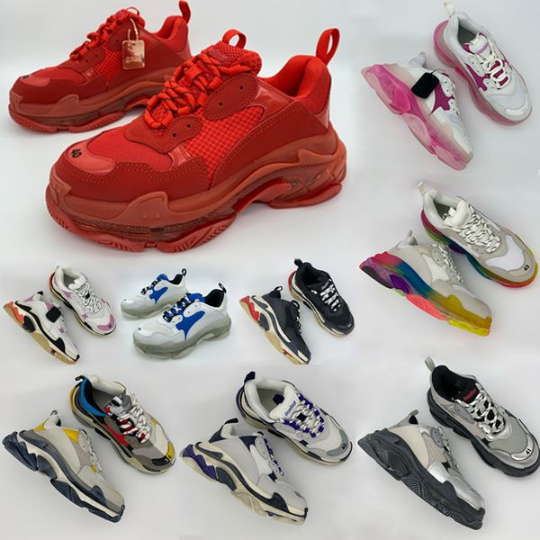 Chaussures de créateurs Sneaker Coussin d'air Semelle épaisse Chaussure de luxe Designer Hommes Femmes Baskets Sports Casual Chaussures Chaussures de course Nouvel entraîneur TPU