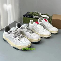 Designer sneaker merkschoenen witte trainers singels heren low-top trendy vintage oude platform sneakers dames platte mode lettersport