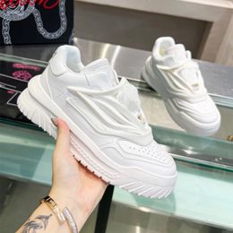 Designer schoenen sneakers Odissea out of office sneaker heren luxe platform trainers casual schoenen dikke Griekse zolen hardloopschoenen