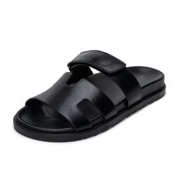 Pantoufles rétro à la mode pour femmes portant des sandales d'été, chaussures de plage à semelle épaisse en éponge