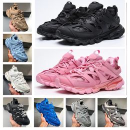 designer schoenen sneakers track 3.0 heren dames triple s casual schoenen sok wit zwarte sneakers retro track gomma lederen trainer nylon bedrukt platformschoenen heren scarpe