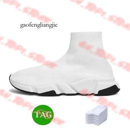 Chaussures de designer Chaussures de chaussures de running plate-forme hommes mens femme shiny tricot vitesse 2.0 1.0 Trainer Runner Sneaker Sock Shoe Nice 371