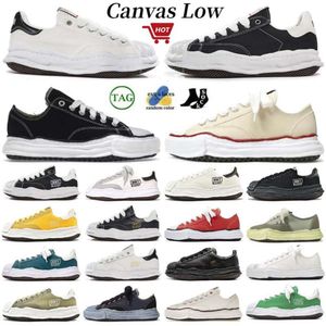 Chaussures de créateurs Sole Toe OG Cap Chaussures en toile Low Hommes Maison Mihara Yasuhiro Platform Femmes Cuir Daim Blanc Noir Rouge Gris Casual High Miharayasuhiro Sneaker