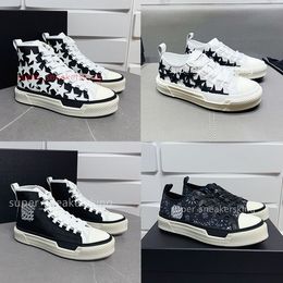 Designer Shoes Stars Court Sneakers Ma Court Hi Sneaker Men Women Skel Skel Sneakers Leather Canvas Shoes High Top Shoes Maat 35-46