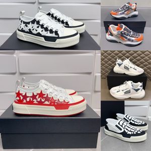 Chaussures de designer Stars Court Sneakers ma Court Hi Sneaker Men Femmes Skel Sneakers Cuir toile Chaussures High Top Shoes