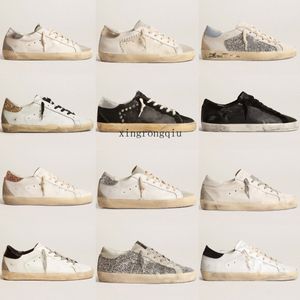 Designer schoenen Superstar vrouwen sneaker Italië merk Classic White Do-oude Dirty Shoe Customized Factory