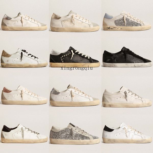 Chaussures de créateurs Superstar femmes Sneaker Italie marque classique blanc Do-old sale chaussure usine personnalisée