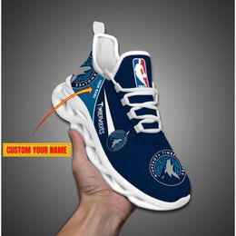 Chaussures de créateurs Timberwolves Chaussures de course Anthony Edwards Rudy Gobert Karl-Anthony Towns Casual Shoes Naz Reid Timberwolve Mens Womens Flat Shoes Custom Shoes Custom