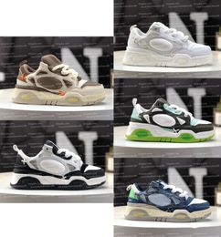 Designer-Schuhe Top-Qualität Damen Ocai Retro Sneakers Herren Luxusmode Kausalschuhe Schnürschuhe Low Cut Schuhe Skateschuhe 4 Farben Größe: 36-45 mit Box