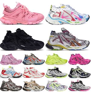 Designer Shoes Track Runners 7.0 7.5 3.0 Men Women Multicolor Black White Blue Orange Fuchsia Pink Mens Ancien Trainers Big Size Sneakers 1102ess