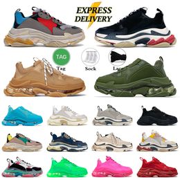balenciaga track triple s daddy shoes Designer chaussures triple s sneakers hommes femmes Clear sole hommes femmes sneakers plates - formes sneakers 【code ：L】