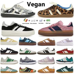 Chaussures de créateurs Chaussures décontractées végétaliennes pour hommes Femmes Baskets de mode Blanc Core Noir Bonners Collegiate Green Gum Outdoor Flat Sports Sneakers