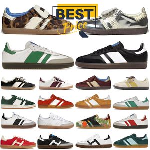 Chaussures designer Pays de Galles Bonner Leopard Print Chaussures Sneakers Classic Femmes Men de chaussures décontractées Sports Flats Trainers extérieurs 40-45