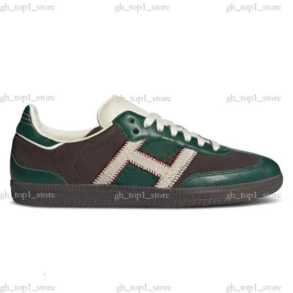 Chaussures de créateurs Pays de Galles Bonner Léopard Print Chaussures Spezial Womens Mens Chaussures sportives et riches Handball brun rose rose métallique de luxe Sneakers sportifs Trainers 4062