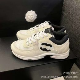 Designer Schoenen Vrouw Chaneles Sneakers Sportschoenen Dames 2023 Zomer Dikke Zool Vader Verhogen Veelzijdige Casual Single