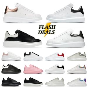 alexandermcqueens alexander mcqueens alexandermcqueen shoes men Designer Oversized Sneakers Shoes Leather Suede Thick Bottom Gold Black White Pink Mens Trainers 36-45【code ：L】