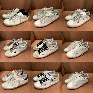 Chaussures designer Femmes Luxury Sneakers hommes décontractés Real Le cuir relem