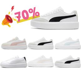 Designer Shoes Dames OSL PUMAA MENS V2 V3 Wit Gold Classic Pink Blue Geel Black White Sneakers Trainers