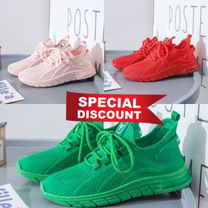 Designer schoenen damesschoenen Bright lederen gaas tafel zan comfortabele ademende buitenlopende sneakers reizen wandelen gai 35-41