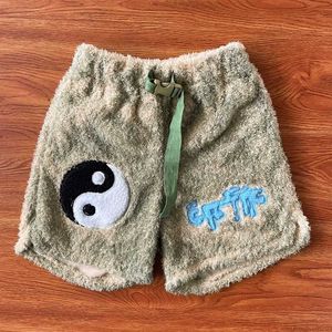 Designer Short Fashion Casual Clothing Cpfm.xyz Fuzzy Acid Shorts Tai Chi Summer Plush Casual Shorts