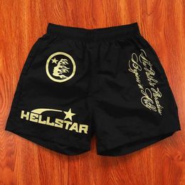 Diseñador de moda corta Ropa casual Hellstar Studios X4 Shorts Ins Mismo estilo High Street Trendy Shorts para hombres y mujeres Rock Hip hop 2045
