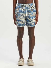 Designer Short Fashion Vêtements décontractés Palmes Angels PA AOP Shark Print Shorts Casual Trendy Beach Pants Maillots de bain Couples Joggers Beach Fitness Sportswear