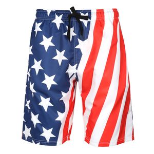 designer short de bain homme basketball mens short Hommes Shorts Court taille moyenne Mens Short Jour de l'Indépendance Pour Sports Beach Swim Drifting Rapide Séchage Rapide