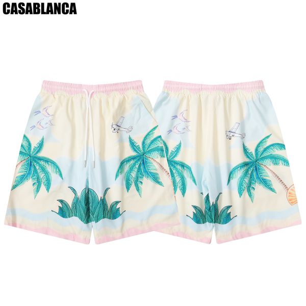 Shorts de créateurs casablanc shorts hommes shorts tennis club femmes shorts casa balanca shortpants marque de luxe vêtements de haute qualité casablanc demi-pantalon