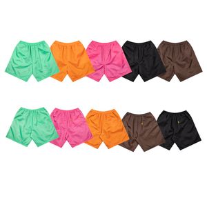 Designer Shorts High Streetl Broderie GALERIES Logo Short Hommes Femmes 5 Couleur Contraste Tube Droit Shorts de Sport d'été à Séchage Rapide pour Hommes