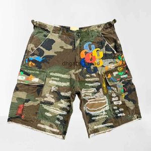 Designer Shorts Men Jeans Femme Pantalon pour hommes Unisexe Camouflage Cargo printemps été décontracté CHG23080310