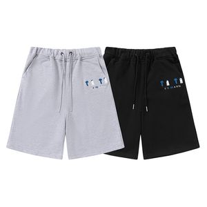Designer shorts hommes été mode haute qualité sport bleu et blanc serviette brodé shorts shorts pour hommes taille: S M L XL