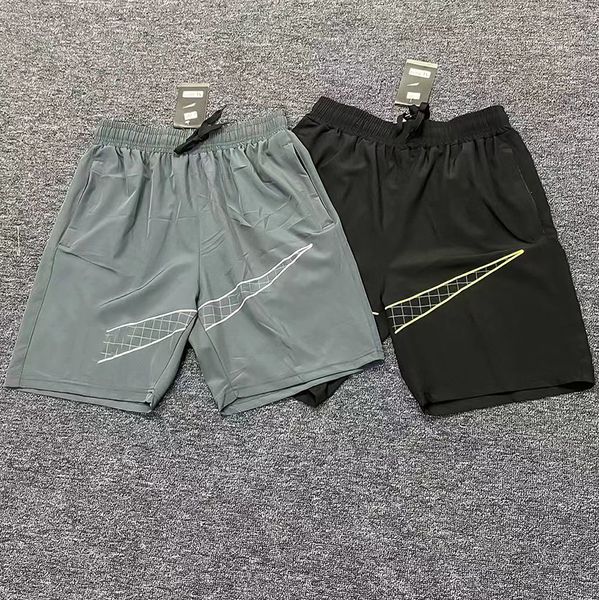 Diseñador pantalones cortos hombres pantalones cortos de natación troncos para hombres pantanos cortos de natación relajada cintura elástica mortera informal activo más corto quinto shorts para hombres