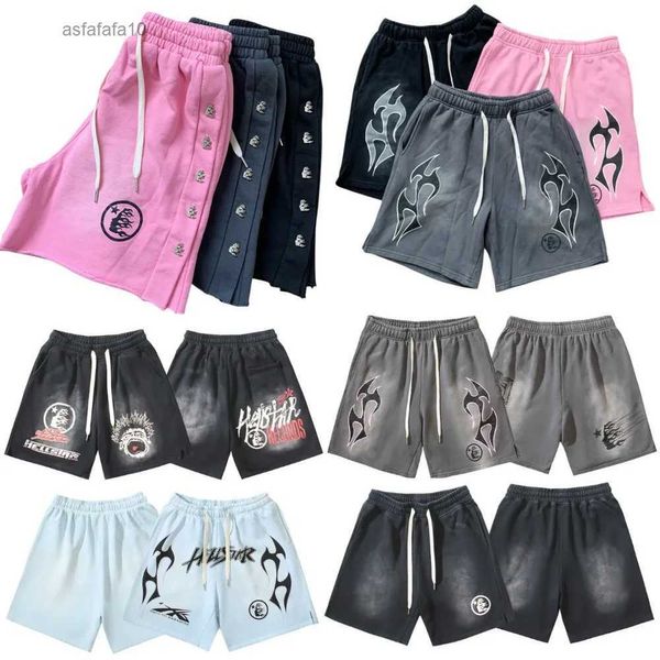 Designer shorts mens de survêtement Hell Star Short Sets Mens Hellstar Pantals décontractés Basketball Running Fitness Hip Hop Loose Fit Top Quality Clothing 9C3E