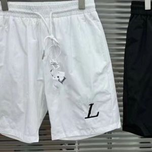 Designer shorts heren letter-geprinte sportheren shorts shorts casual sporten losse oversized stijl trekkoord knie lengte shorts