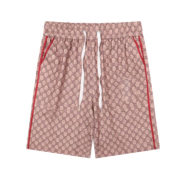Designer Shorts Pantalons Hommes Mode Lettre Impression Summer Sportwear Casual Beach Pantalon court