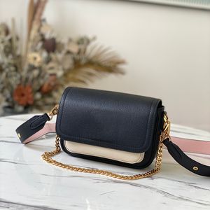 Designer schoudertas 10A spiegelkwaliteit echt leer Crossbody dameskettingtassen met doos L047