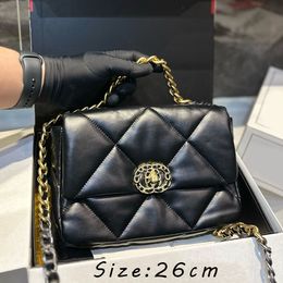 Sac à bandoulière designer sac à main transborbags à main pour femmes sacs de luxe cc portefeuille doré sac orné décorations de boucle