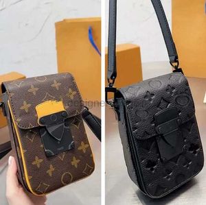 Bolso de hombro de diseñador Hombres Bolsos de lujo Bolsos de mano Flores Shouder Crossbody Bolsos de mujer con bolsa de polvo original Bolsa Monedero Cámara Teléfonos móviles Bolsa 18 cm