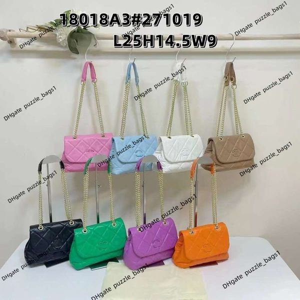 Bolso de hombro de diseñador para mujeres bolso de lujo para mujeres bolso de alta calidad Diamond Diamond Bag Cadena Crossbody Messenger Carpa al por mayor