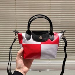 Designer schoudertas Damesportemonnee Waterdicht Oxford-stof Eenvoudig Veelzijdig Nylon Mini Dumpling Bag Handheld Crossbody 240315