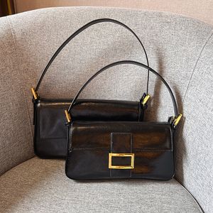 Sacs à bandoulière Designer Baguette Femme Mode Noir Luxe Véritable Cuir Nouvelle Dame Sac à bandoulière Totes Sac Sacs à main de haute qualité