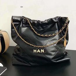 Diseñador Bolsas de hombro Cadena CC 22 Bolsa Mujeres Envío grande Cuero Hobo 42 cm Monederos de embrague Bolsa compuesta Mensaje de lujo Bolsos Walle Iovu