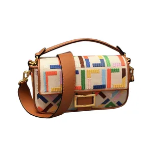 Bolsos de hombro de diseñador Bolso cruzado clásico para mujer Bolso cruzado de moda de lujo Monederos de mensajero de noche vintage Bolso de mujer de diseñador Tote retro