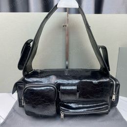 Designer schoudertassen superbusy sling bag mannen handtassen vintage vrouwen oksel lederen portemonnee met meerdere capaciteit portemonnee tote 7a kwaliteit