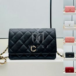 Designer épaule rabat sac Womens épaule Mode Sacs caviar motif sac à bandoulière luxes sacs à main portefeuille