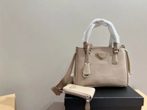 Designer schouderbakken zakken ontwerper Galleria Saffianos lederen mini tote dames handtassen portemonnees crossbody tas 3 in 1 maat 23 cm
